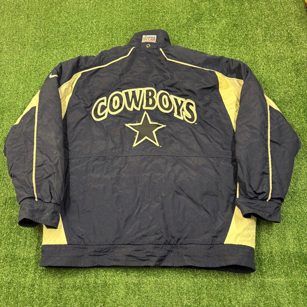 Vintage 90s Nike Dallas Cowboys NFL Pro Line Jacket